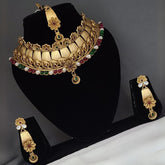 Buy Feminine Chokar Necklace Set For Women Online | Roodap